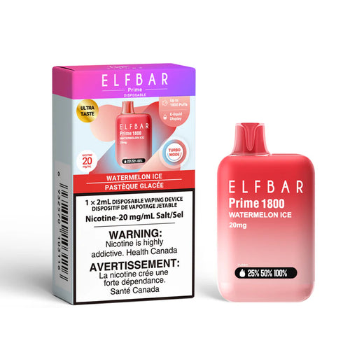 ELFBAR Prime 1800 - Watermelon Ice