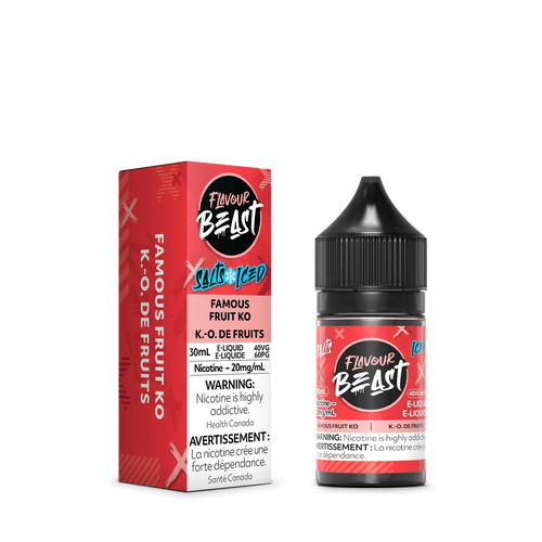 Flavour Beast E-Liquid  Famous Fruit KO (Iced)