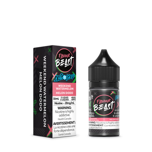 Flavour Beast E-liquid  Weekend Watermelon (Iced)