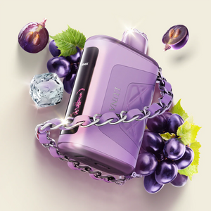 KRAZE LUNA  Glitz Grape Ice Disposable Vape