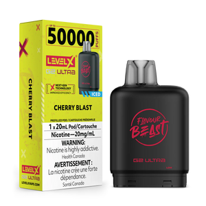 Level X G2 Ultra Pods  Cherry Blast (Iced) Vape Pod
