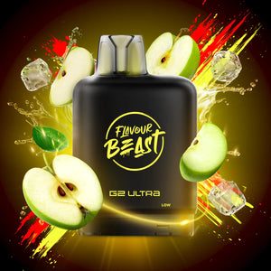 Level X G2 Ultra Pods  Chuggin Apple Canada D (Iced) Vape Pod puff 50,000