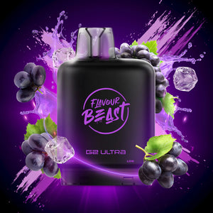 Level X G2 Ultra Pods  Chuggin Purple Sparkle (Iced) Vape Pod