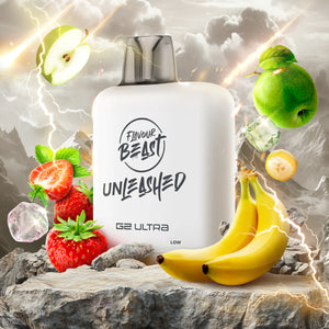 Level X Unleashed G2 Ultra Pod  Epic Apple Strawnana (Iced) Vape Pod 50,000 puffs