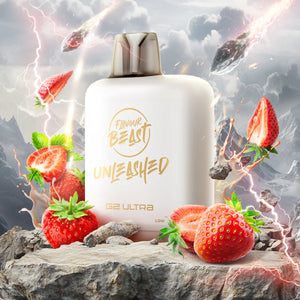 Level X Unleashed G2 Ultra Pods  Cravin' Strawberry Swirl Vape Pod 50,000 puffs
