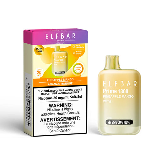 ELFBAR Prime 1800  Pineapple Mango