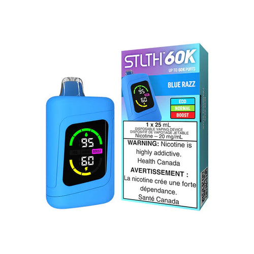 Stlth 60K Puff- BLUE RAZZ