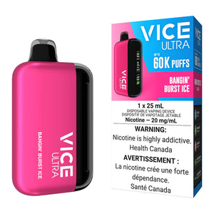 Vice Ultra Disposable Vape Device - BANGIN BURST ICE