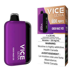 Vice Ultra Disposable Vape Device - COCO RAZZ ICE