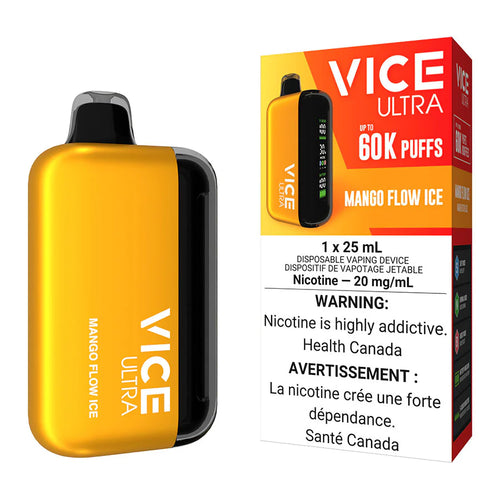 Vice Ultra Disposable Vape Device - MANGO FLOW ICE