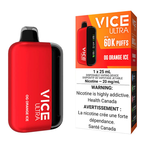 Vice Ultra Disposable Vape Device - OG ORANGE ICE